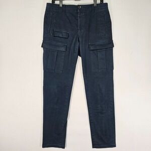 Vince Men's Chino Cargo Pants Navy Blue Size 32x32